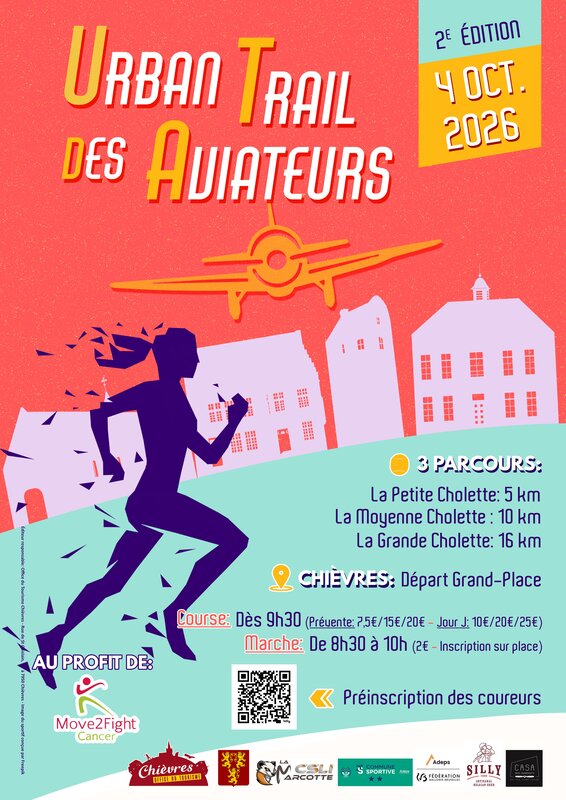 Loisirs Urban trail aviateurs