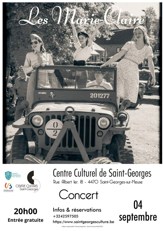 Concerts Concert Marie-Claire
