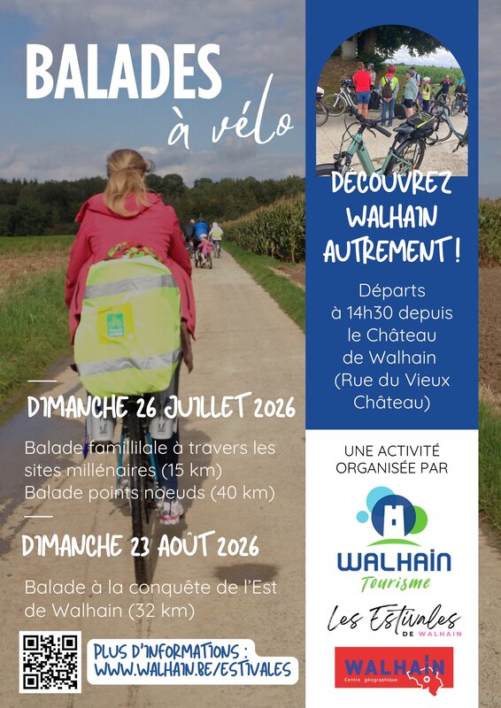 Loisirs Balade Vélo A conquête l’Est Walhain »