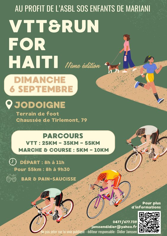 Loisirs Vtt, Marche course Haïti