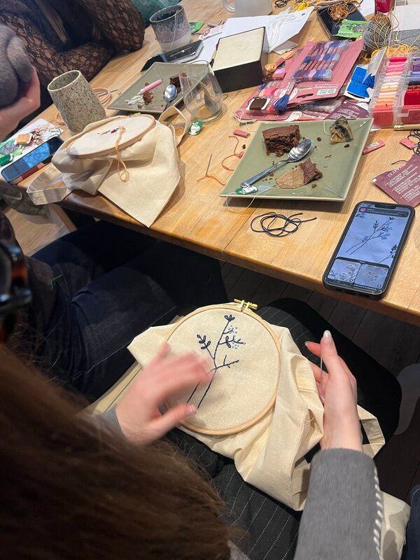 Stages,cours Atelier broderie la Boverie