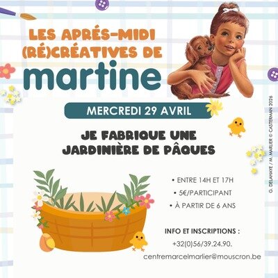 Stages,cours Les Apres-midis (RE)CREATIVES Martine