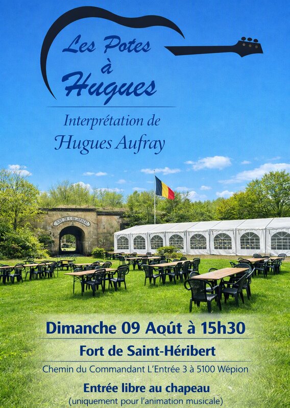 Concerts Animation musicale  Les Potes Hugues 