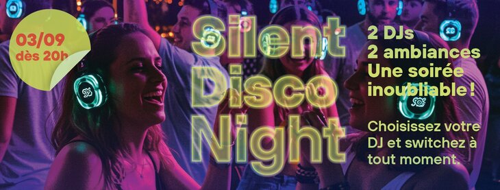 Soirées Silent Disco Night Sparkoh