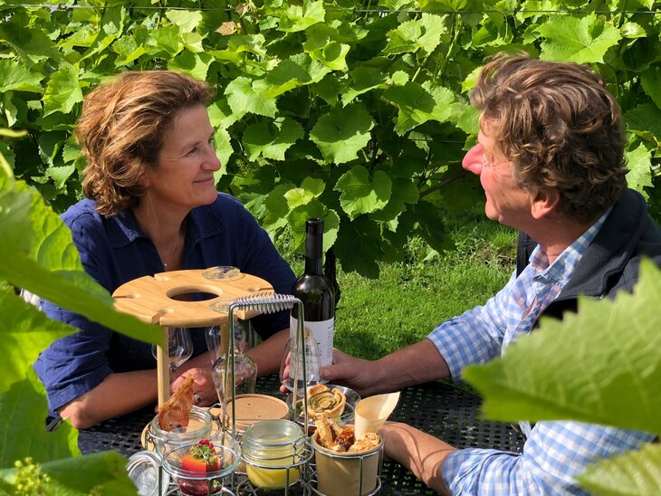 Loisirs Balade bucolique cœur Château Bioul & son vignoble