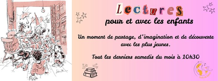 Spectacles Lecture pour avec enfants