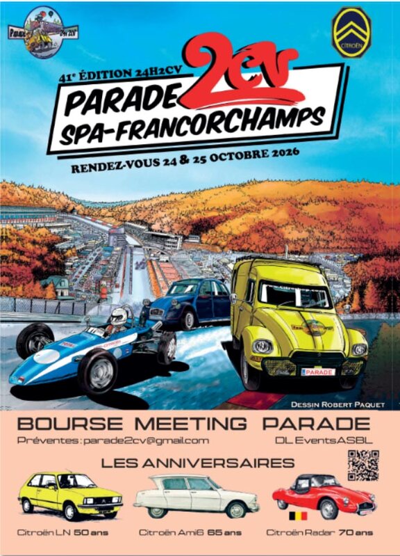 Loisirs Bourse, Meeting Parade2CV