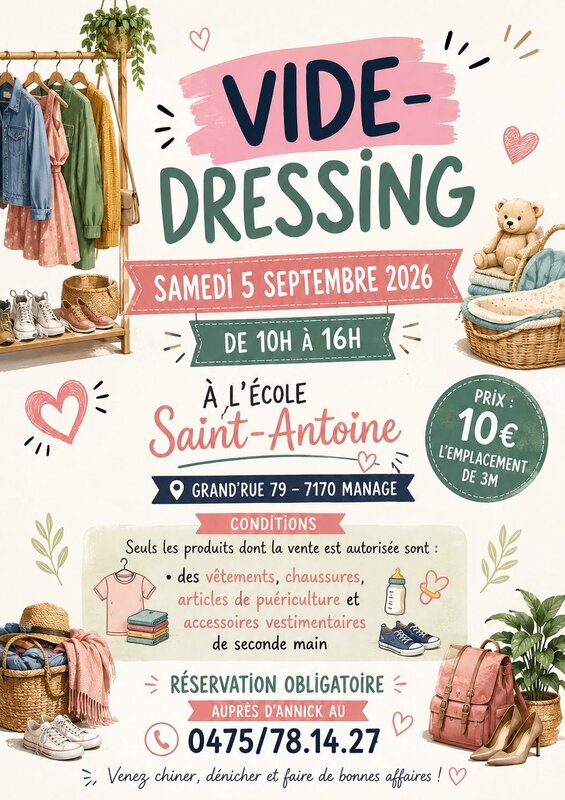 Loisirs Vide-dressing