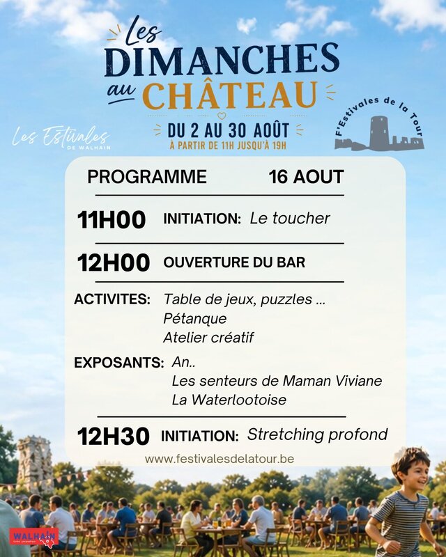 Loisirs Les Dimanches Château F Estivales la Tour -2