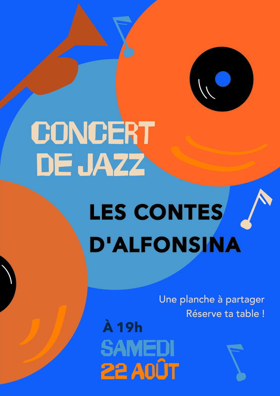 Concerts Concert Jazz : contes d’Alfonsina