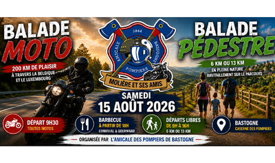Loisirs Balade pédestre & moto Molière ses amis