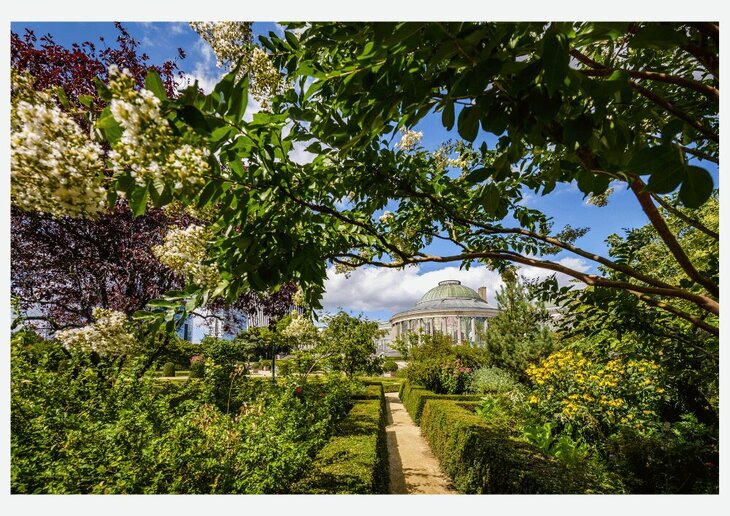 Loisirs Jardin botanique : grande Belle Époque sculpteurs