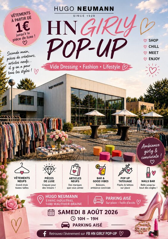 Loisirs ✨ Girly Pop-Up Vide Dressing Fashion Lifestyle