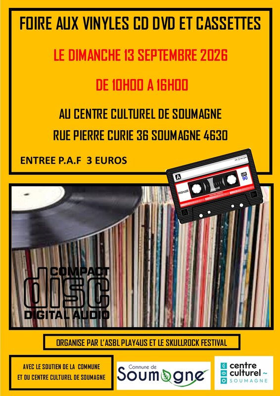 Loisirs Foire vinyles cassettes... centre culturel