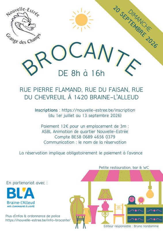  Brocante la Nouvelle Estrée Grange Champs