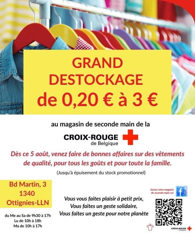 Loisirs Grande Bourse vêtements seconde main