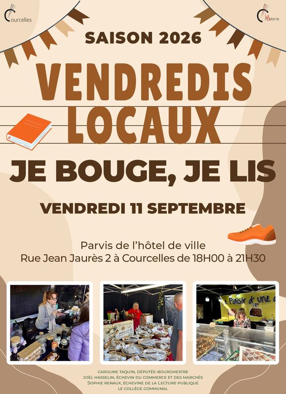 Loisirs Vendredi locaux: bouge, lis