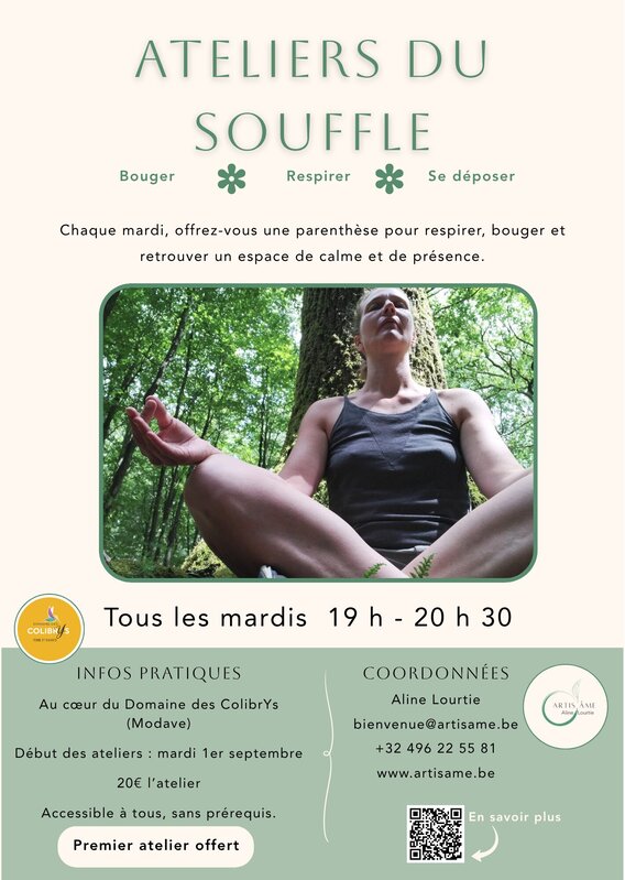 Stages,cours Ateliers Souffle