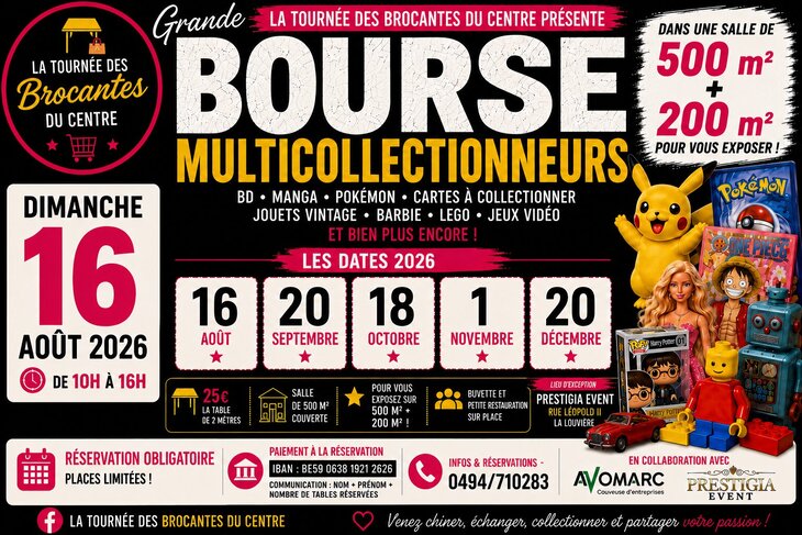 Loisirs Bourse multicolectionneur