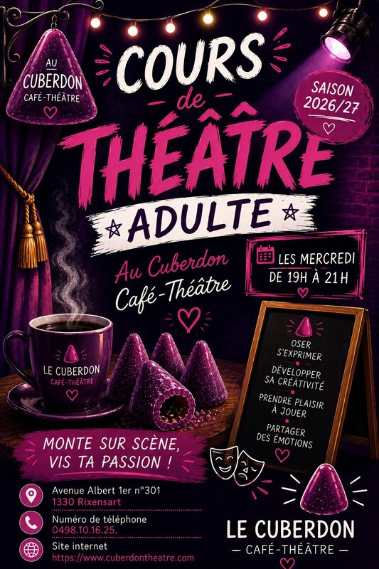 Stages,cours Cours théâtre adulte