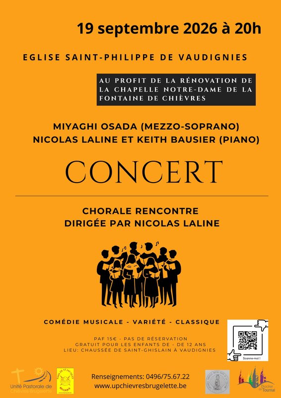 Concerts Concert profit la rénovation la chapelle de fontaine Chièvres