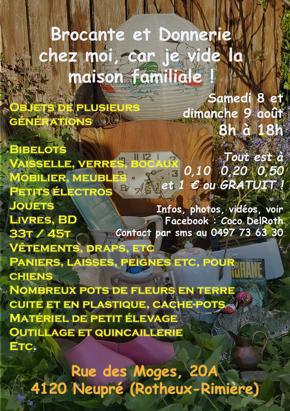 Brocante Donnerie Neupré