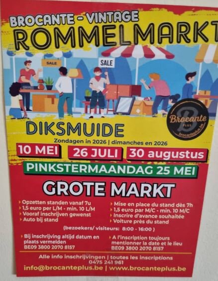 Brocante - Vintage - Rommelmarkt - Marché aux puces