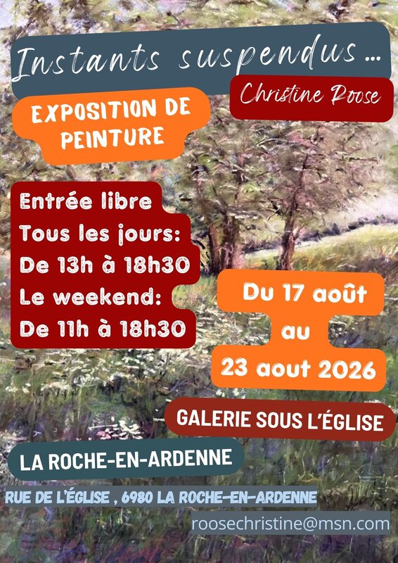 Expositions Exposition peinture pastel