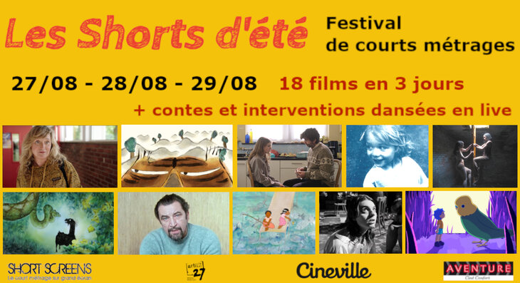 Spectacles Les Shorts d été - Festival courts métrages