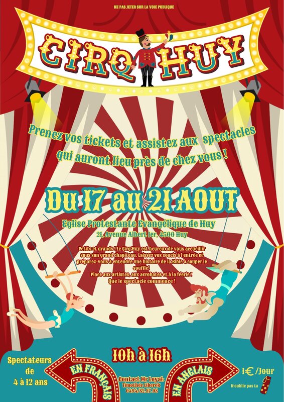 Stages,cours Stage cirque
