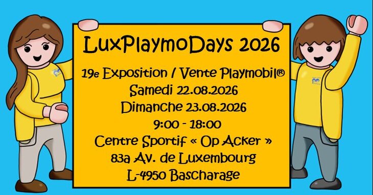 Expositions LuxPlaymoDays