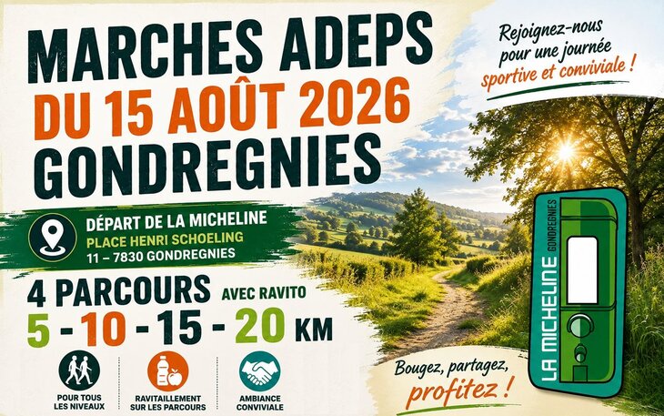 Loisirs Marche Adeps Gondregnies