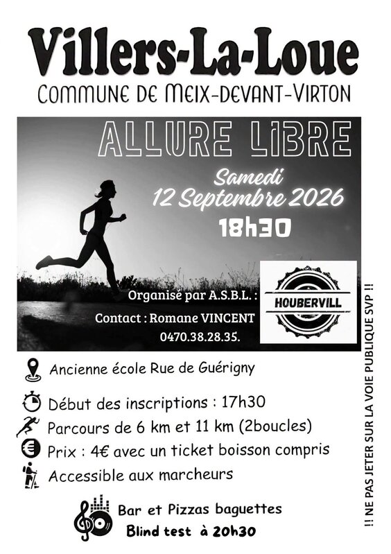 Loisirs Allure libre villers-la-loue