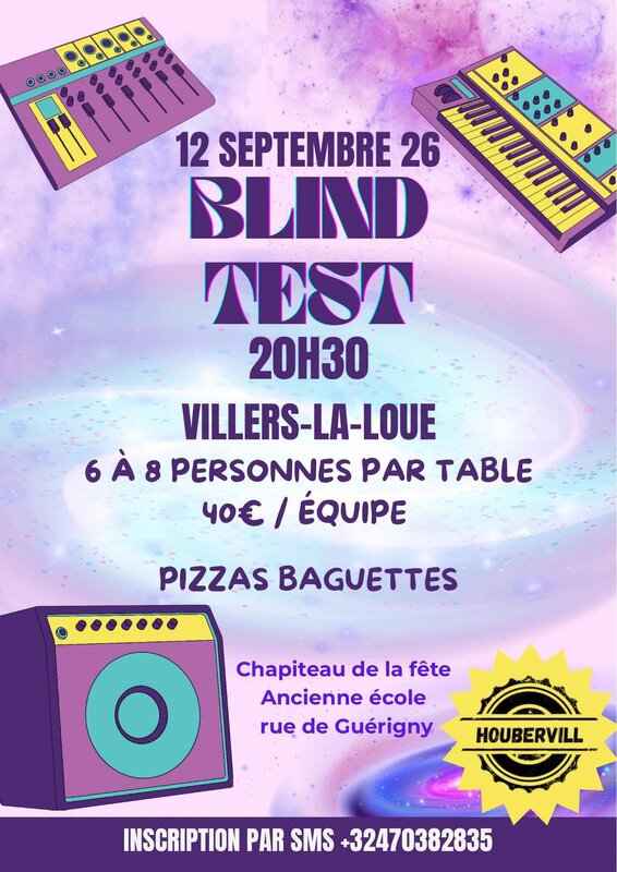 Loisirs Blind test la fête