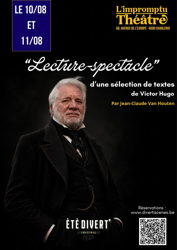 Spectacles Lecture-spectacle « Victor Hugo »
