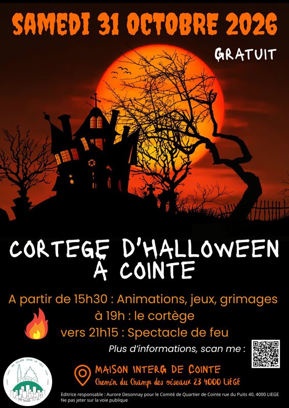 Loisirs Cortège d halloween Cointe