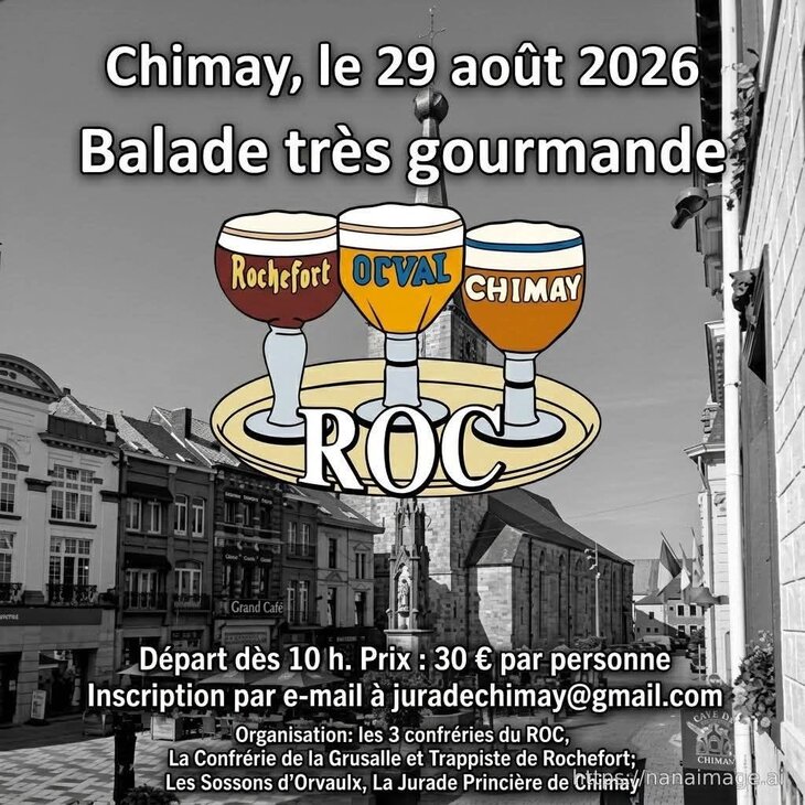 Loisirs 3 ème Marche très gourmande la Jurade Princière Chimay