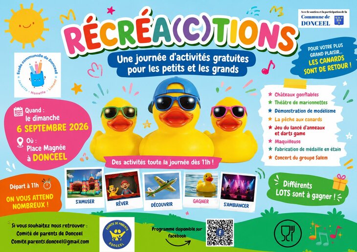 Loisirs Journée Récré-a(c)tions