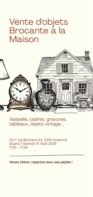  Vide grenier petite brocante