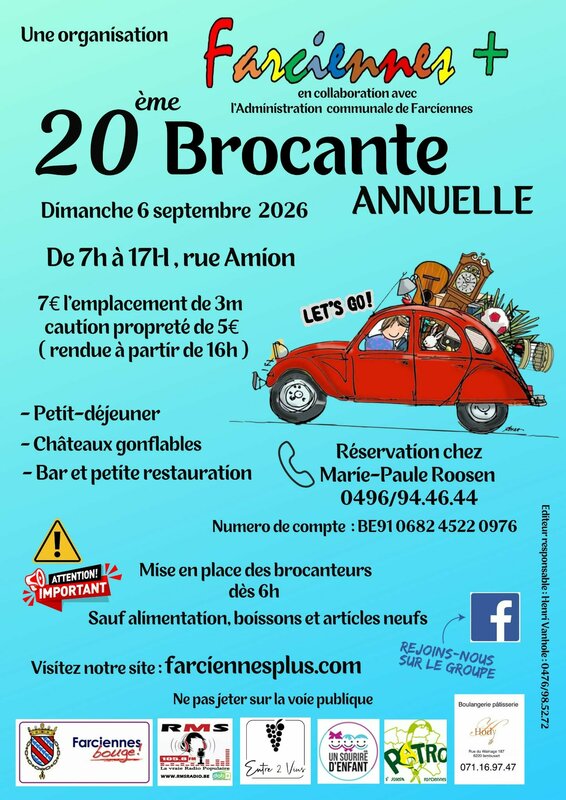  20ème Brocante annuelle