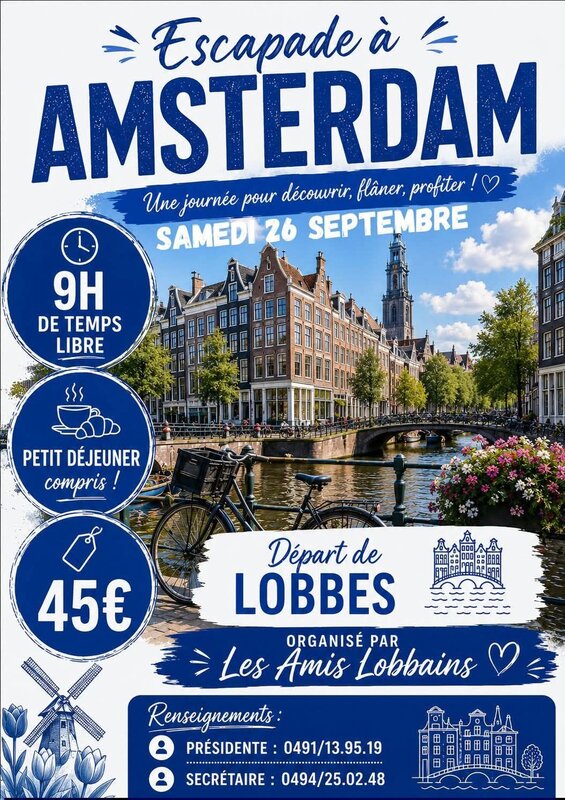 Excursions, séjours Voyage d un jour a Amsterdam