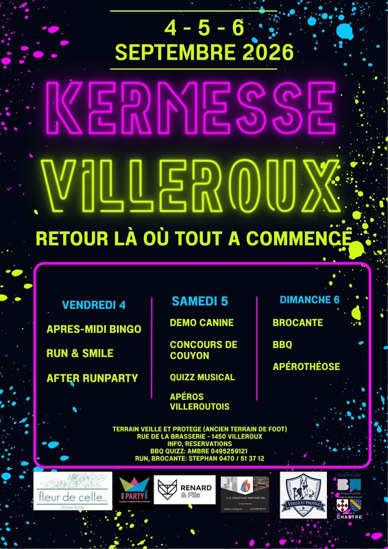 Loisirs Kermesse Villeroux