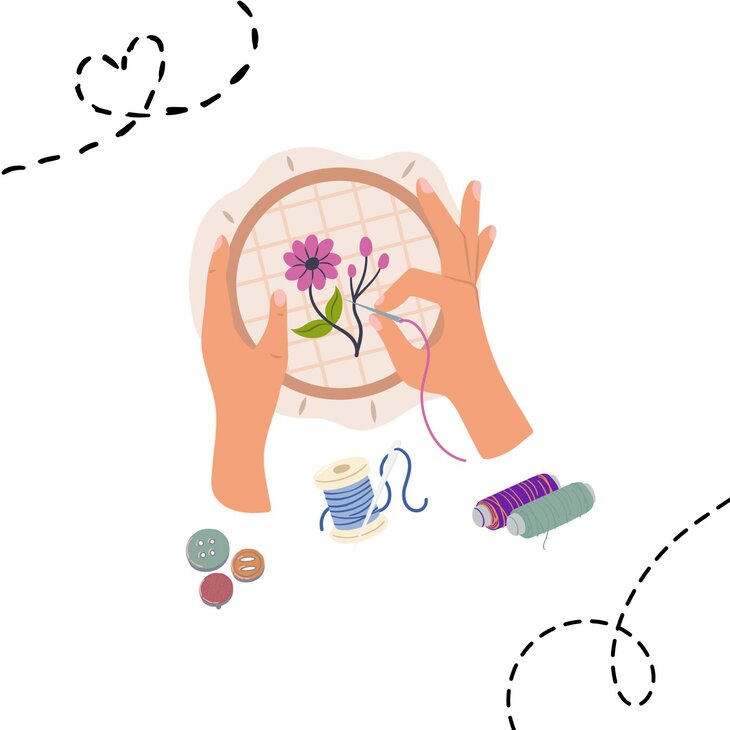 Stages,cours Atelier Broderie