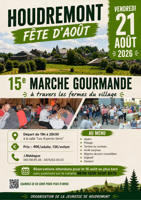 Loisirs 15ème Marche Gourmande Houdremont