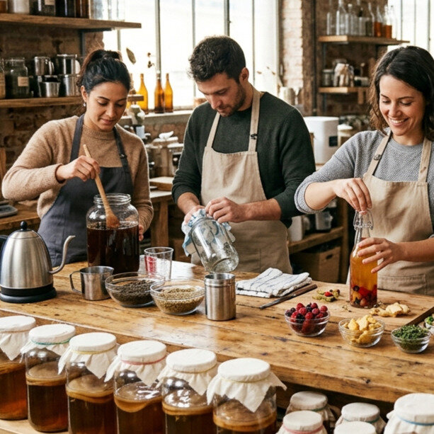 Stages,cours Le kombucha : comprendre, déguster créer