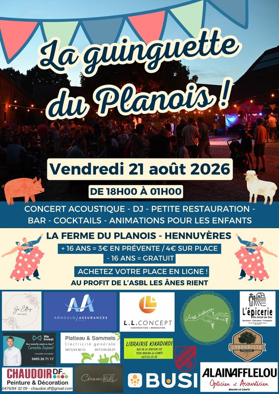Soirées La Guinguette Planois 