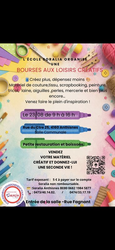 Loisirs Bourse loisirs créatifs