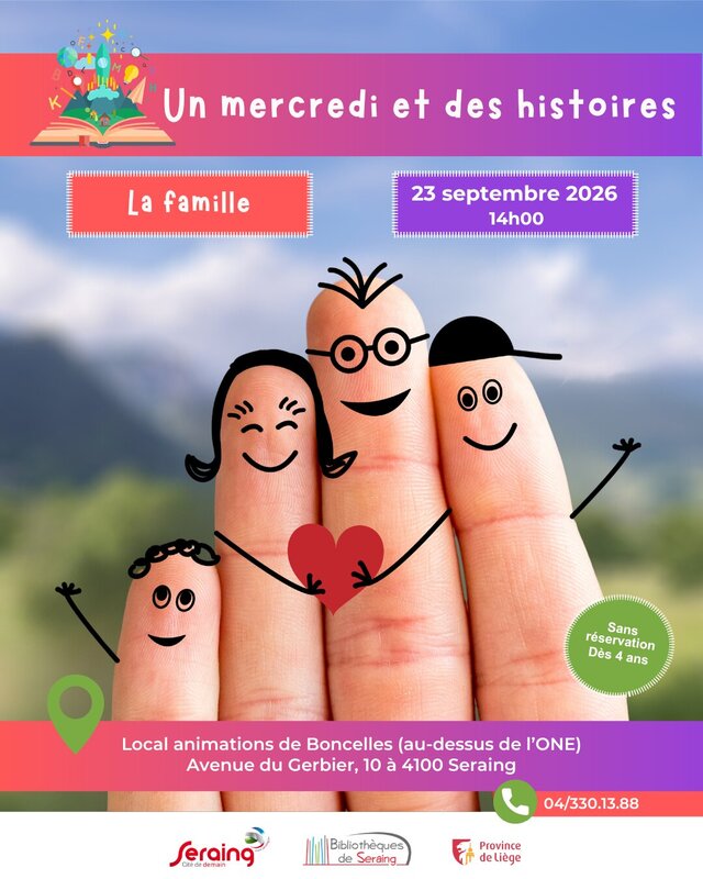 Spectacles Un mercredi des histoires