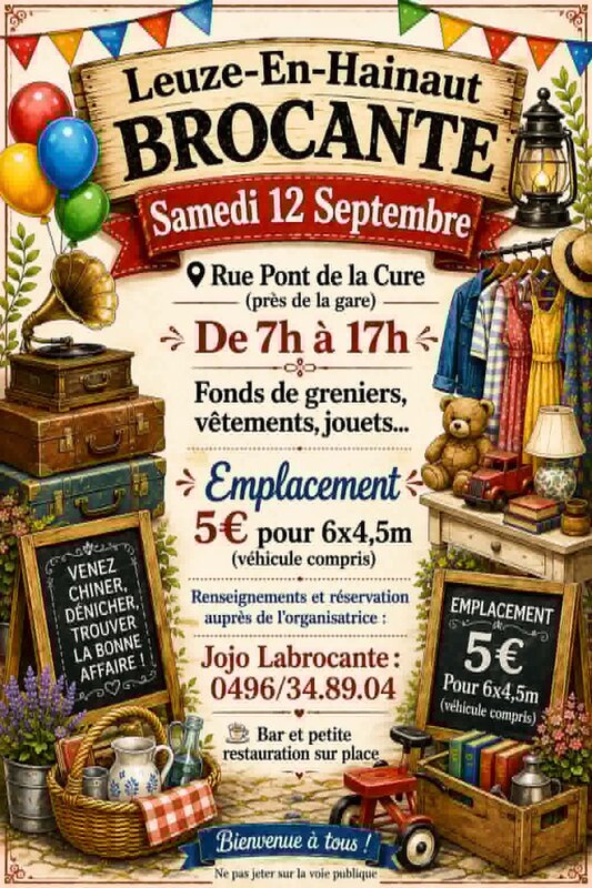  Brocante Leuze-en Hainaut