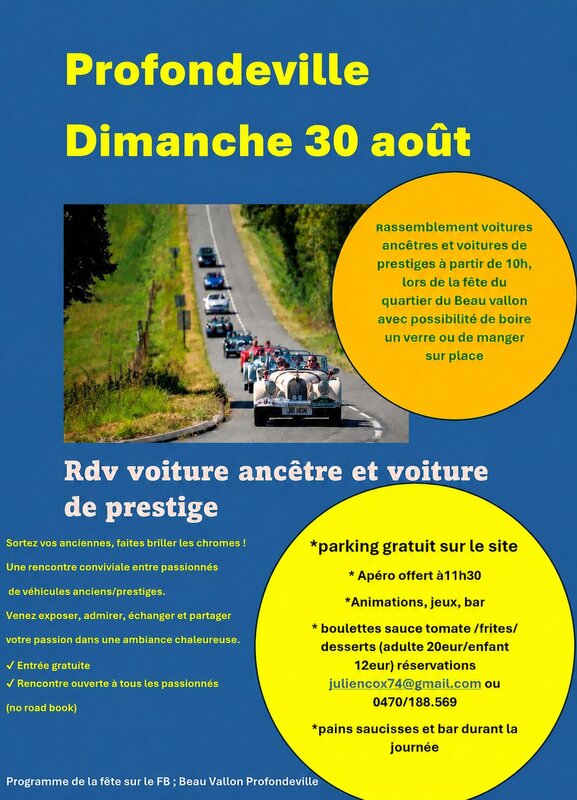 Loisirs Rassemblement véhicules anciens